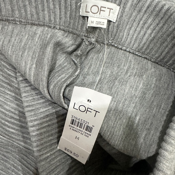 LOFT Flared Ribbed Pants - Picture 2 of 2